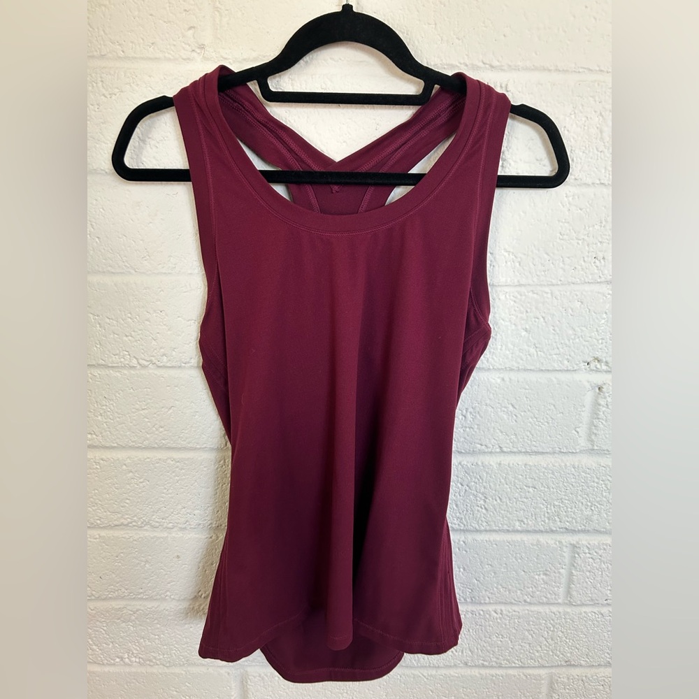 Maroon Tank Top